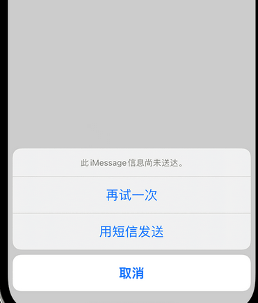 兴隆华侨农场apple维修iPhone上无法正常发送iMessage信息